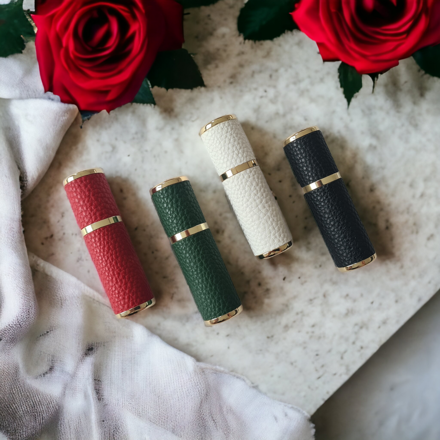 Perfume Atomiser Leather 5ML - tryoutyourscent