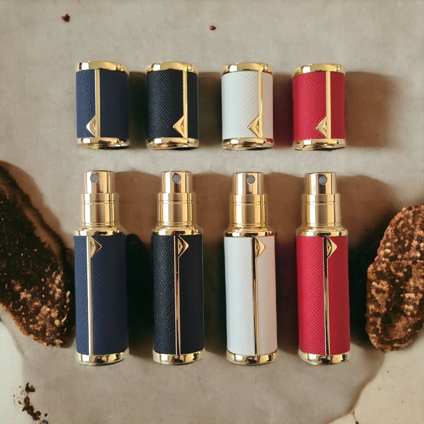 Perfume Atomiser Leather Refillable 5ML - tryoutyourscent