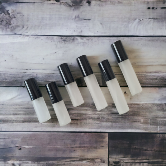 Perfume Atomiser Frosted Glass 5ML & 10ML - tryoutyourscent