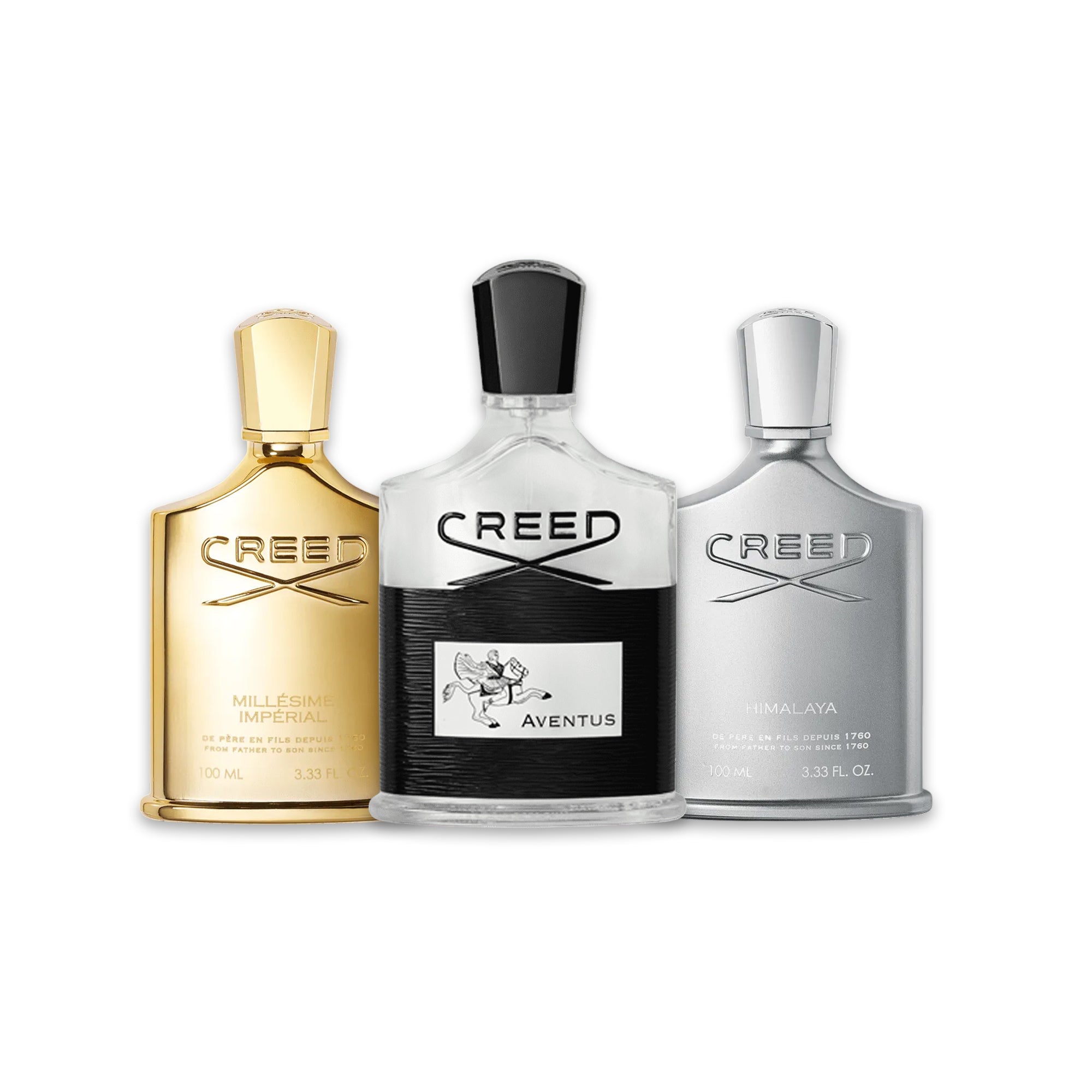 Creed Royal Trio Timeless Legends | Discovery Kit Sample SET (X3