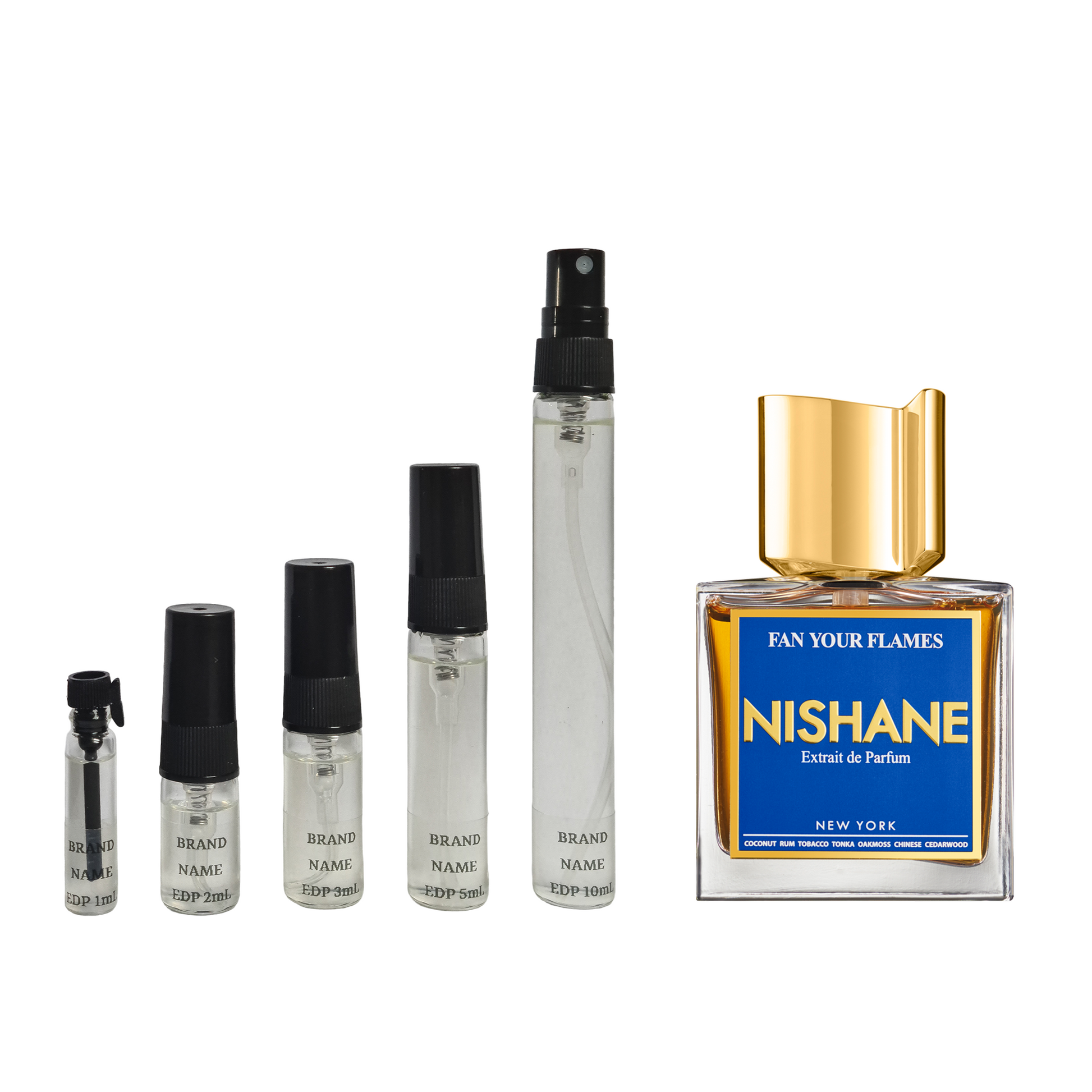 nishane tobacco Fan Your Flames X by Fragrance Notes Top : Coconut, Rum and Mastic or Lentisque Heart : Tobacco, Tonka Bean, Carrot and Thyme Base : Oakmoss, Patchouli and Cedar Nishane Fan your Flames. Oriental